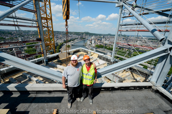 tour des finances à Liège